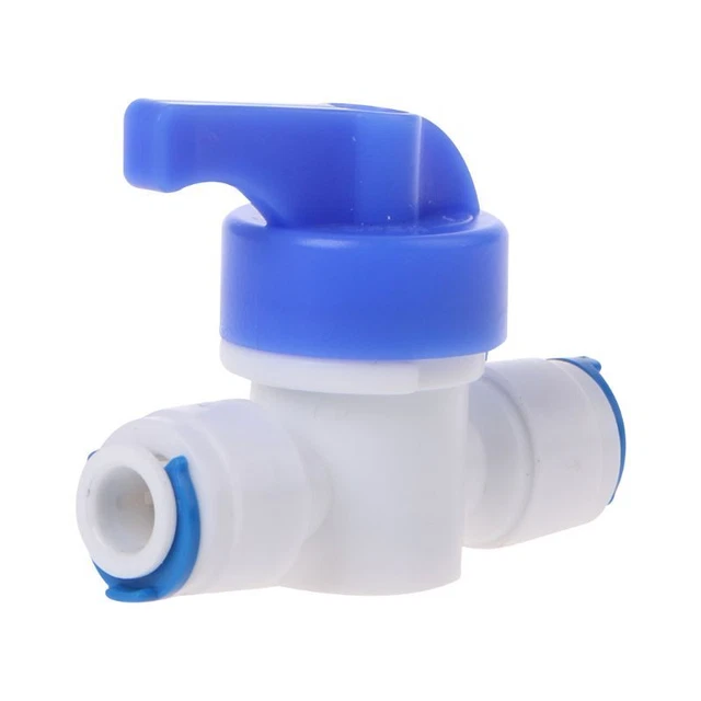 In linea 1/4"" nuovo per collegamento rapido spegnimento per RO acqua inversa