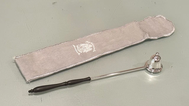 Vintage Antique Unused Gorham Sterling Silver Candelabra Candle Snuffer Case