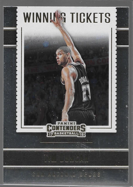 2017/18 Contenders Winning Tickets Tim Duncan 5 Spurs