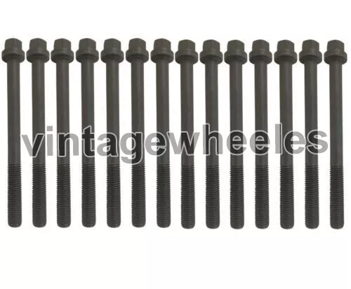 Cylinder Head Bolt Set Long Type Fits Cummins 8.3 6C 6CT 6CTA JCB Case Massey