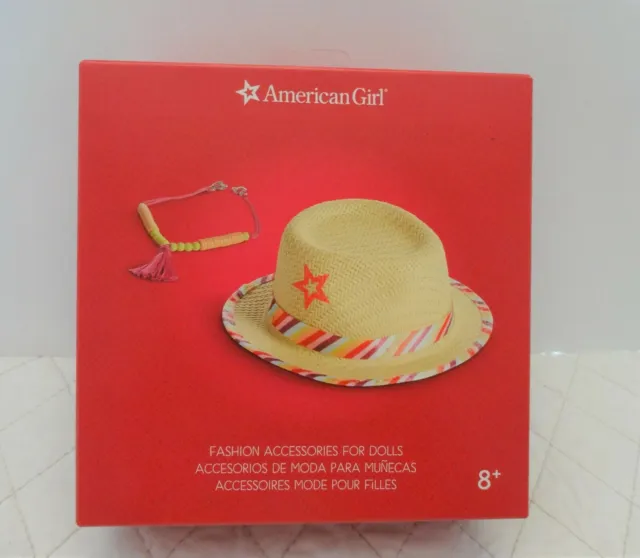 American Girl Fashion Accessories For Dolls - Hat & Necklace 2