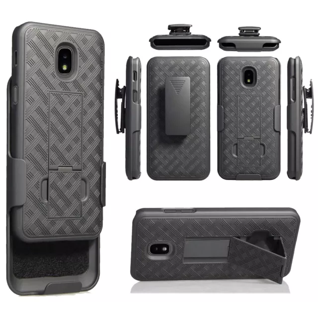 For Galaxy J7 Refine| J7 V 2nd Gen| J7 Star| Holster Case Belt Clip Slim Light