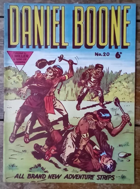 Daniel Boone Number 20 L Miller And Son Publisher 1950s