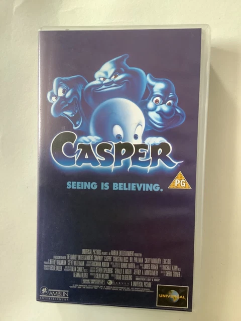 CASPER : THE Friendly Ghost (VHS 1995) £6.50 - PicClick UK