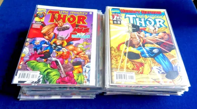 Multi-List Of Marvel Comics Thor Vol 2 /1998 -2003  Marvel Comics  Free Uk P/P