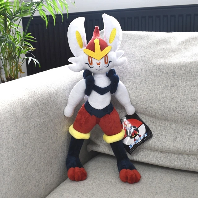 POKEMON CINDERACE PLUSH 30cm Soft Toy Teddy £29.99 - PicClick UK