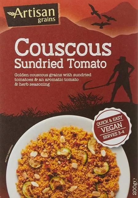 Cuscous di pomodoro cereali artigianali grani vari 200 g