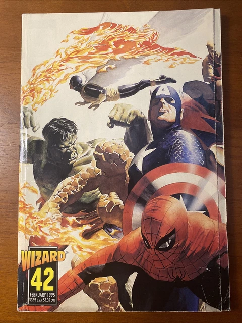 Wizard the Guide to Comics # 40 Marvel December 1994 Combined Shipping Available