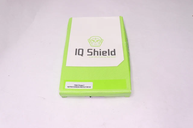 (6-Pk) IQ Shield LiQuidSkin Full Coverage Screen Protector for Fitbit Charge 2