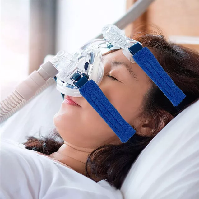 1 par de cubiertas de correa premium lavables CPAP para el cuello cómodo para correas de sombreros #ee