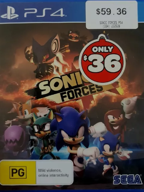 SONIC FORCES PS4 $22.00 - PicClick AU