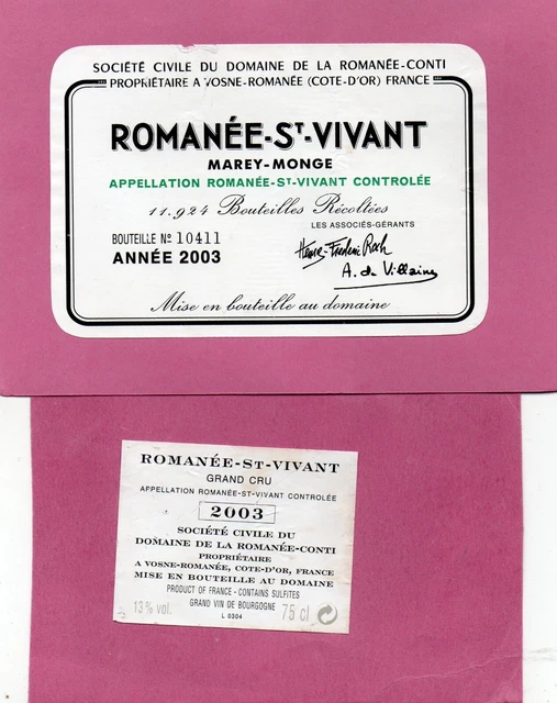 Grands Echézeaux 1997 Domaine de la Romanée-Conti (6 BT) | THE FIVE