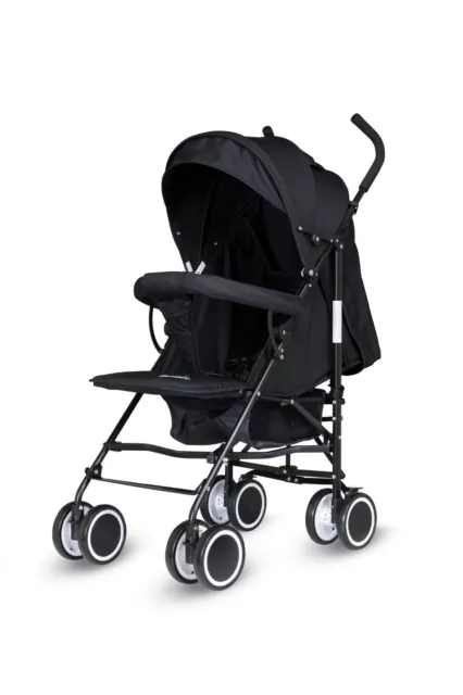 Baby Stroller One Hand Pushchair Durable & Comfortable Pram Buggy For Infant UK 2