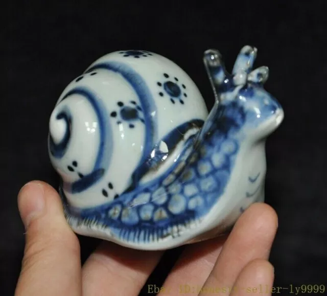 Ceramic White Porcelain Gourd Snails Calligraphy Tools Inkstone Grinding