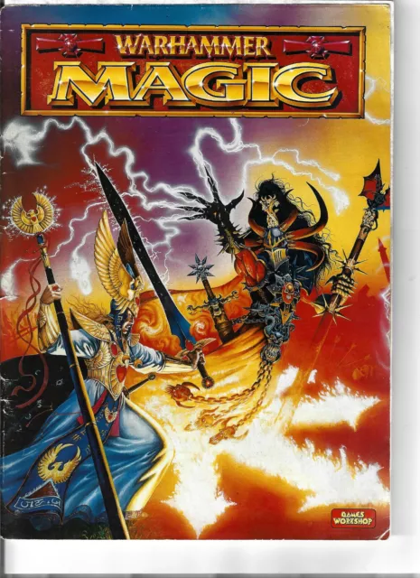 Warhammer Magic Softback Book Rick Priestley Games Workshop Vintage 1996