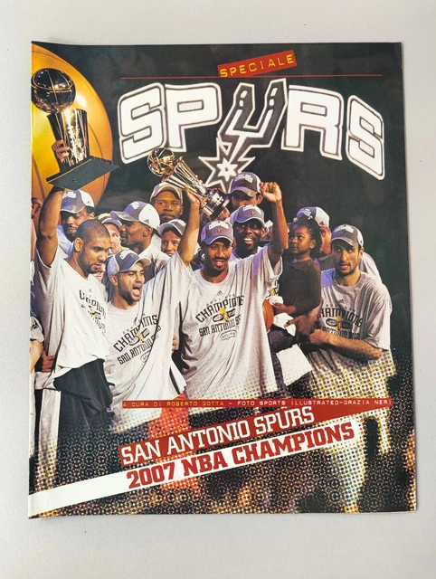 SAN ANTONIO SPURS Campeones Nba 2006-2007 +Poster Tony Parker Mvp