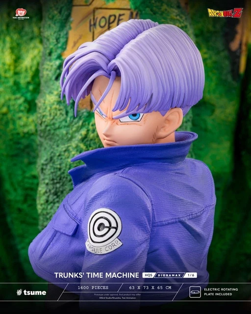 STATUE TRUNKS TIME Machine HQS Dioramax 1/6 by Tsume EUR 1.350,00 ...