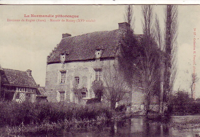 CPA 27 Près Evreux Breteuil Gauville Ambenay Environs de RUGLES Manoir de MAUNY