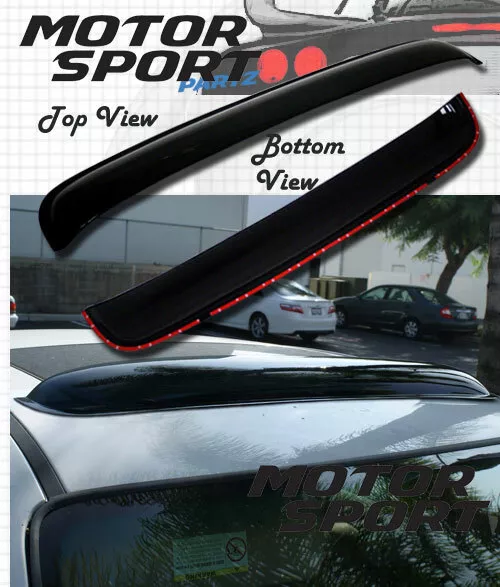 2.0mm Out-Channel Windows Visor Sun Guard Sunroof 3pcs For Acura RSX 2002-2006