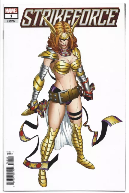 Strikeforce #1 1:100 Joe Quesada Angela Variant Marvel 2019 VF/NM