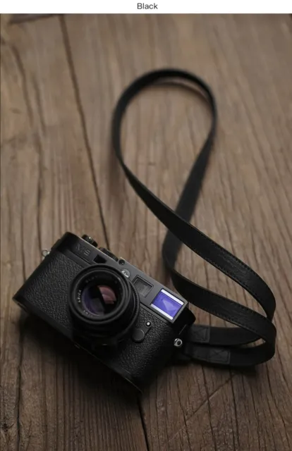 Genuine Leather Camera Strap Belt For Leica Canon Sony Fujifilm Panasonic Nikon