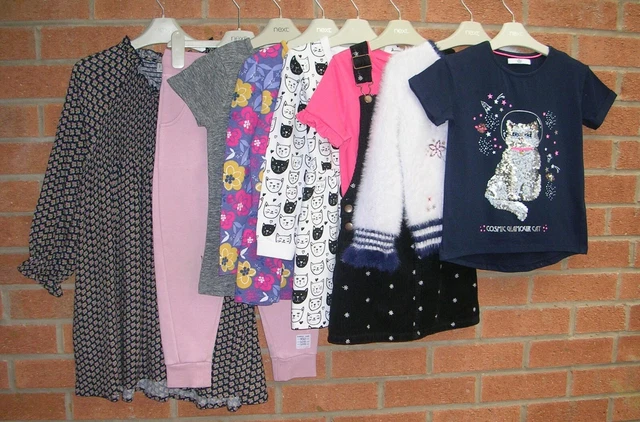 NEXT MY K MOTHERCARE Pacchetto Top Abito Jogger Jumpers Ragazze Età 5-6 116 cm