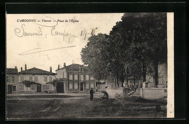 CPA Florent, Place de l´Église