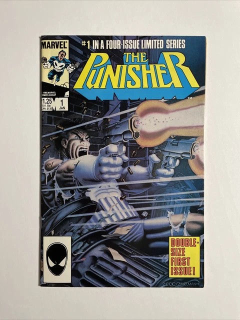 Punisher #1 (1986) 9.2 NM Marvel High Grade Limited Series Zeck Comic Book