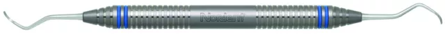Nordent Xdura, Curette, DE, Barnhart #5-6, DuraLite® ColorRings Handle x2
