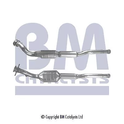 BM Catalytic Cat Converter Emission With FREE Fitting Kit Fits Volvo 850