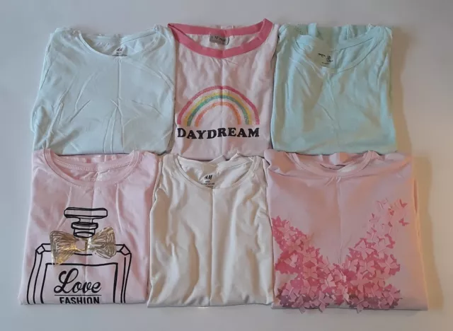 Pacchetto di T-shirt ragazze età 10-12 anni Gap Next H&M