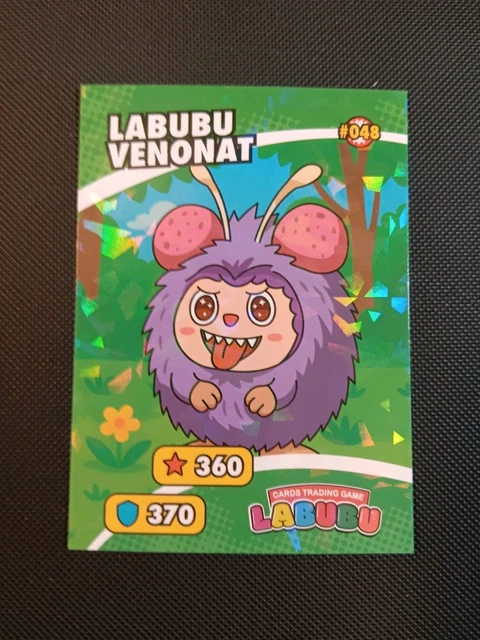 LABUBU VENONAT POKEMON Labubu Cards Trading Game Card Peru US Seller ...