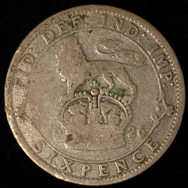 Sixpence 1911  -  1936 George V Silver Choose your Date Lucky Weddings Birthday