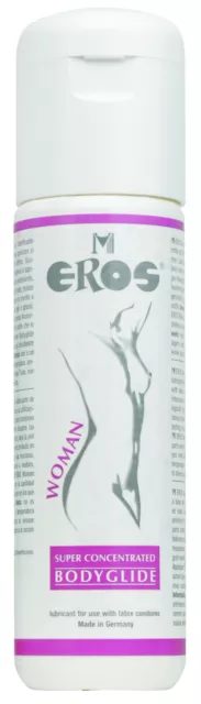 Frei Haus: 100ml Eros Woman Bodyglide Super Concentrated - Gleitgel Silikonbasis