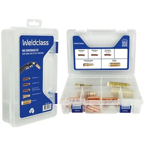 WELDCLASS Bernard BND 300 MIG Welding Torch Consumables Spares Parts Kit WC01656