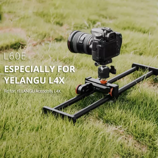 YELANGU L60E Aluminum Alloy Camera Slider Video Recording Electric for SLR