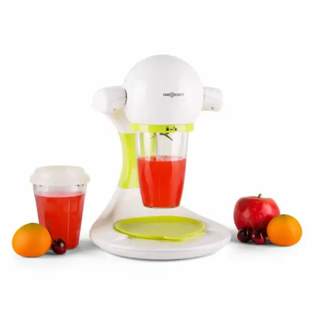 Mini Juicer Blender Electric Smoothie Maker Fruit Mixer Cups Portable 350W White