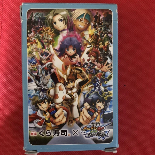 Kura Sushi Inazuma Eleven Playing Cards Japan u3