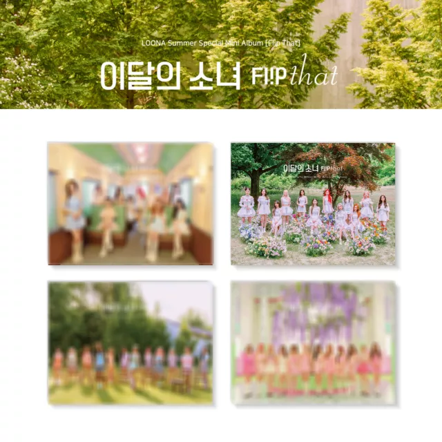 MONTHLY GIRL LOONA Summer Special Mini Album [Flip That] CD+Book+4p Card+Sticker
