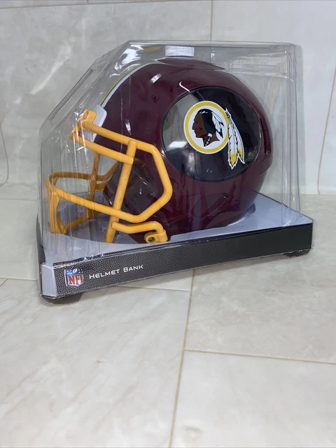 Vintage Washington Redskins Commanders NFL Helmet Bank NEW IN BOX