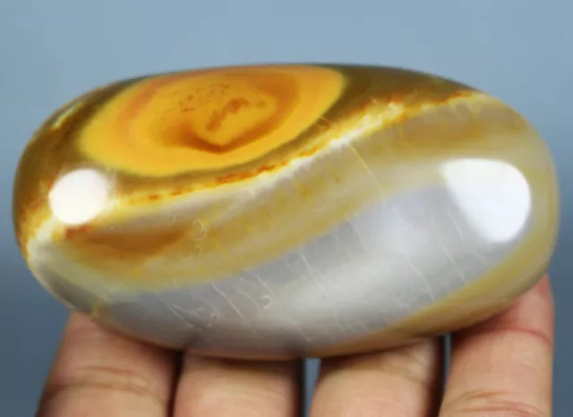 170g Natural Colorful Polished Ocean Jasper Crystal Gem Stone Healing