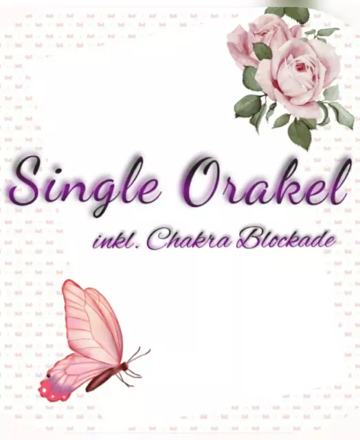 Beratung für Singles 🌸 Analyse✔Professionelles Kartenlegen