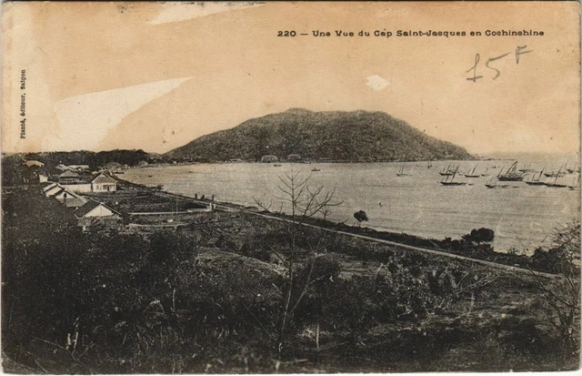 CPA AK Une Vue du Cap St.Jacques VIETNAM-INDOCHINA (1105343)