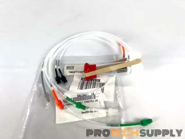 ECI Technology 6 Tube Titro Titrator Cell Cartridge Set with WARRANTY