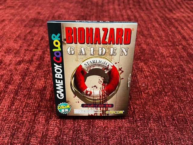 BIOHAZARD GAIDEN / RESIDENT EVIL / TOP CONDITION ☆ Complete ☆ Japanese