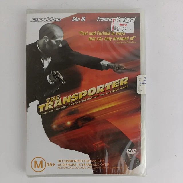 THE TRANSPORTER (DVD, 2002) Region Free postage Jason