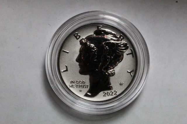 2022 palladium reverse proof American Eagle $25 coin   One Ounce