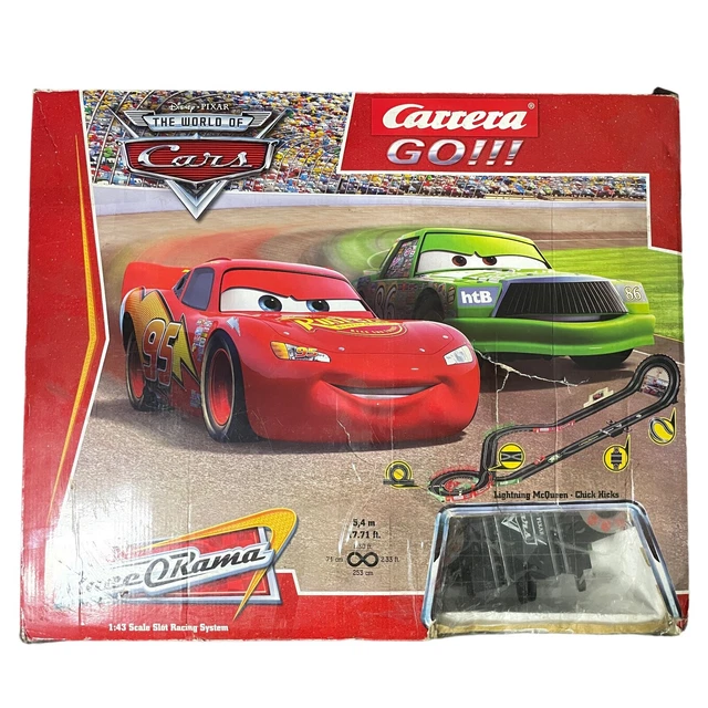 DISNEY CARS CARRERA Go Race O Rama 1 43 Scale Slot Racing