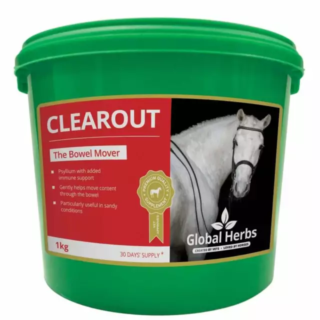 Global Herbs Clear Out Horse Supplement 500G Or 1Kg