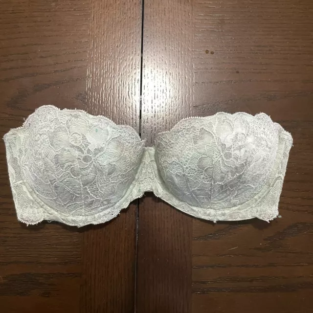 https://www.picclickimg.com/q3sAAOSwdmpiLljx/Victoria-Secret-Strapless-Bra-32D-Underwire-Lace-Shimmery.webp